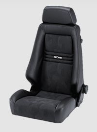 Recaro Specialist M Synthetic Leather black/Artista black for drivers side and passengers side with ABE