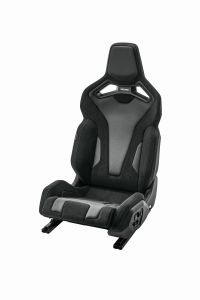 RECARO Sport C leather black / Dinamica black Fully electric 8-way adjustment (backrest, longitudinal adjustment, seat height, seat tilt), easy-to-use switch element, extremely slim design, very low hip point, fully upholstered headrest as standard, sport