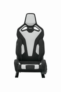 RECARO Sport C leather white / Dinamica black Fully electric 8-way adjustment (backrest, longitudinal adjustment, seat height, seat tilt), easy-to-use switch element, extremely slim design, very low hip point, fully upholstered headrest as standard, sport