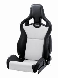Recaro Sportster CS Synthetic Leather black/Dinamica silver drivers side with ABE and seat heating