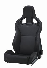 Recaro Sportster CS mit Seitenairbag Leder schwarz Beifahrerseite mit ABE und Sitzheizung
