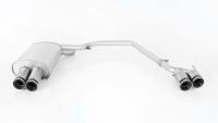 Remus sport exhaust with 2 tip(s)  84 mm Street Race fits for BMW 5er F11 2,0l Diesel 4 Cyl, 160kw