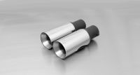 Remus 2 Diesel-tail pipes  90 mm straight with emission exit downwards fits for _Endrohre 2 Endrohre gerade