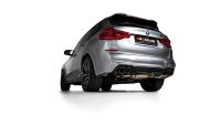 Remus sport exhaust with 2 tail pipes  84 mm Street Race fits for BMW X3 M 3.0l Turbo 353kW (S58B30A mit OPF) ab 05/2019=>