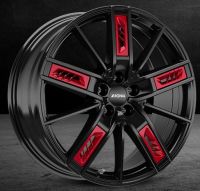 RONAL R67 Red Left                                                           JETBLACK                       8.5x20 / 5x114,3
