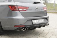 Rieger rear insert FR ST estate  fits for Seat Leon 5F