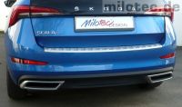 Milotec exhaust alloy brushed dummies fits for Skoda Scala