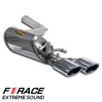 Supersprint Endschalldmpfer Links 120x80 Race F1 passend fr MERCEDES C204 C63 AMG Edition 507 Coup V8 (507 PS) 2014 ->
