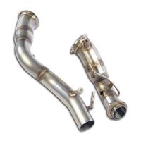 Supersprint Turbo downpipe kit(Primrkat-Entfall) passend fr BMW F87 M2 Competition (410 PS - Modelle mit OPF) 2018 -> (Racing)