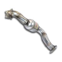 Supersprint Downpipe Links + Sport Metallkatalysator passend fr AUDI A7 S7 Quattro 4.0T V8 (420 Hp) 2012 -