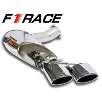 Supersprint Endschalldmpfer Links -F1 Race- 120x80 passend fr MERCEDES W212 E 500 V8 4.7i Bi-Turbo (Berlina + S.W.) (408 Hp) Facelift 2014 -