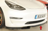 Rieger front splitter fits for Tesla Model 3 (003)