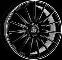 ULTRA UA4 black / rim polished Wheel 8,5Jx19 - 19 inch 5x112 bolt circle