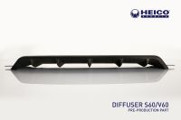 HEICO rear diffuser with tips fits for Volvo V60