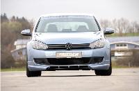 Rieger front lip spoiler with ventilation slot  fits for VW Golf 6