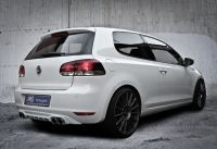 rear diffuser jms racelook exclusiv line fits for VW Golf 6
