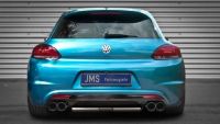 JMS rear bumper Racelook for 4 pipe rear muffler fits for VW Scirocco 3