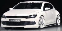 Rieger front splitter for front lip spoiler 14100  fits for VW Scirocco 3