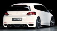 Rieger rear apron for double end pipe left  fits for VW Scirocco 3
