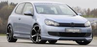 Rieger front lip spoiler  fits for VW Golf 6