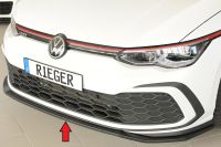 RIEGER front splitter GL fits for VW Golf 8