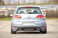 Rieger rear apron for end pipe left  fits for VW Golf 6