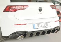 Rieger rear diffuser SG CS fits for VW Golf 8
